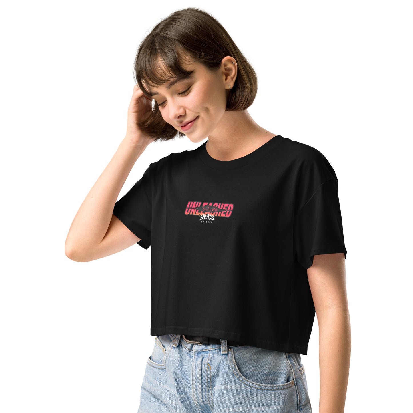 Unleashed Beats - Women’s crop top