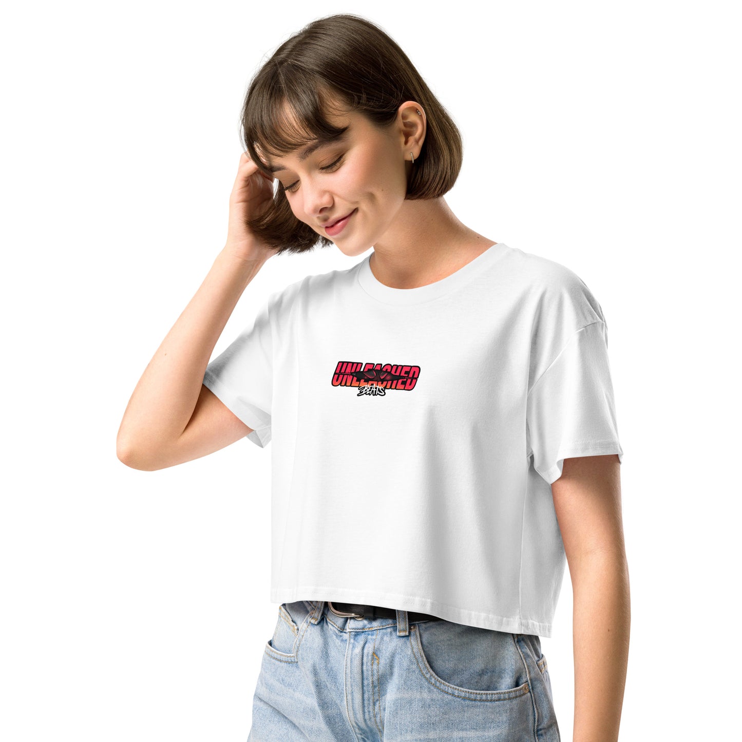 Unleashed Beats - Women’s crop top